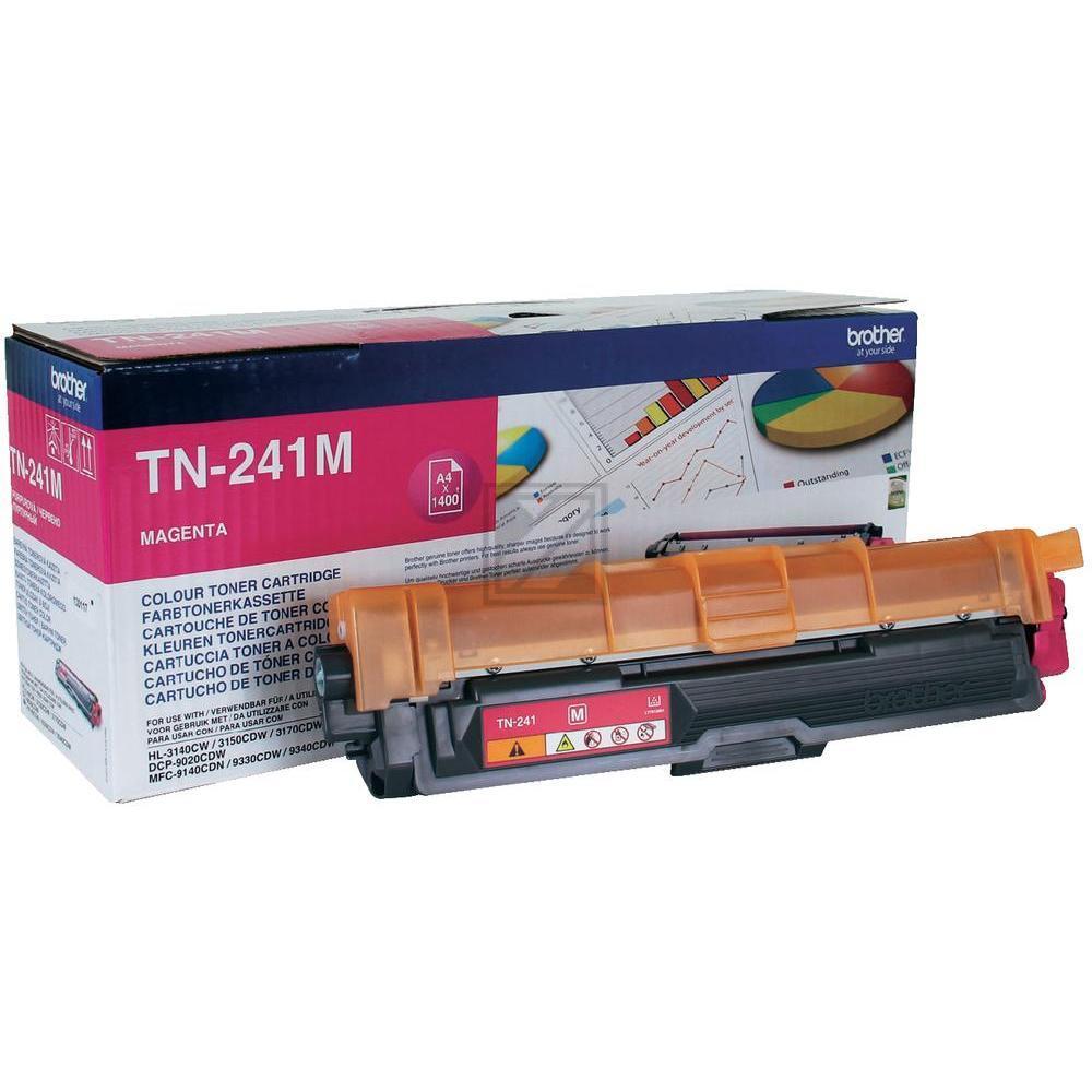 BROTHER Toner magenta TN-241M HL-3140/3170 1400 Seiten BROTHER Toner magenta TN-241M HL-3140/3170 1400 Seiten