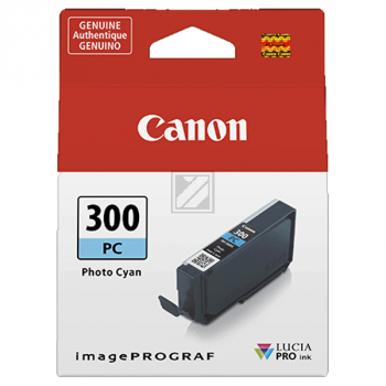 CANON Tintenpatrone photo cyan PFI-300PC iPF PRO-300 14.4ml