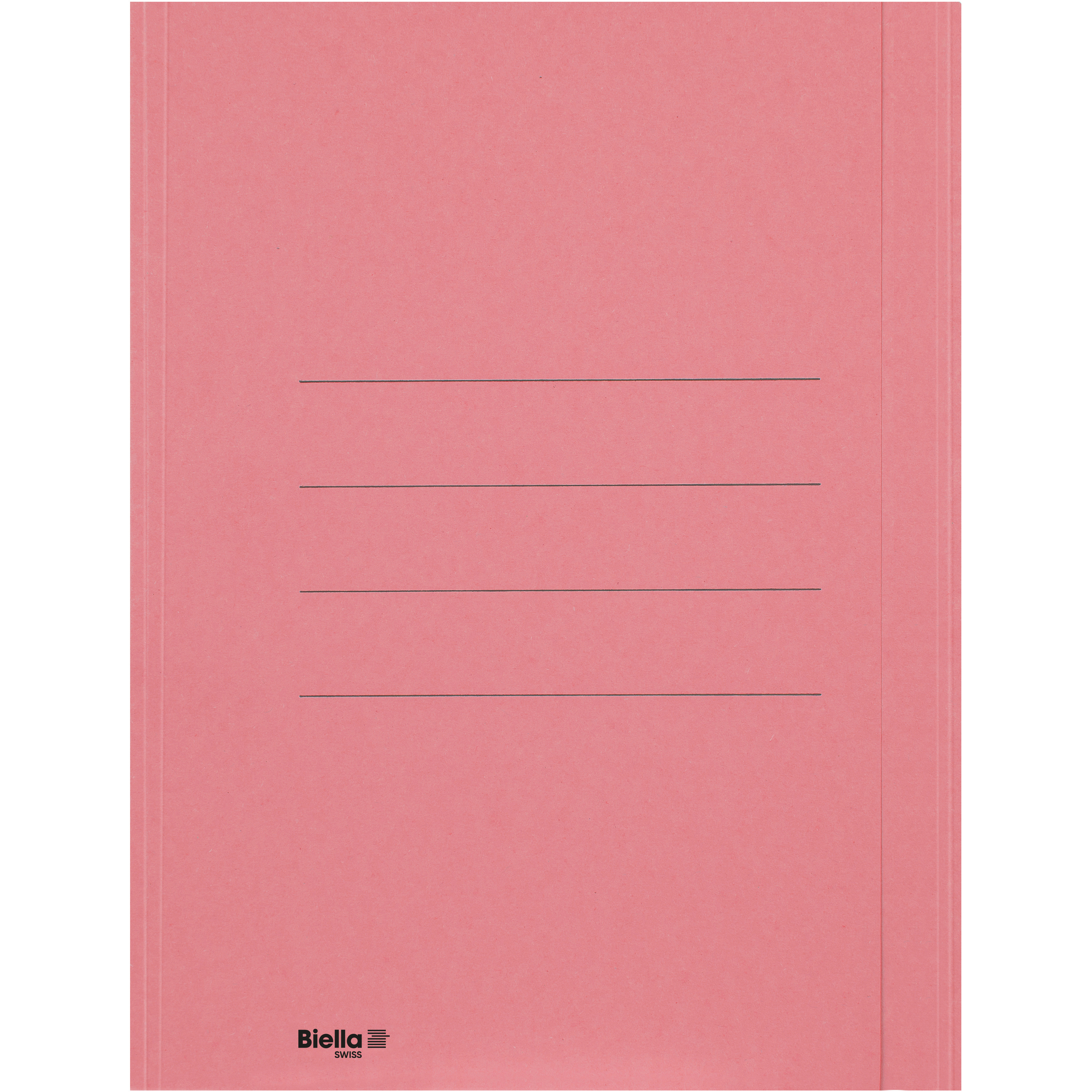 BIELLA Einlagemappe m. Klappe A4 25040145U rot 240g/m2 50 Stück
