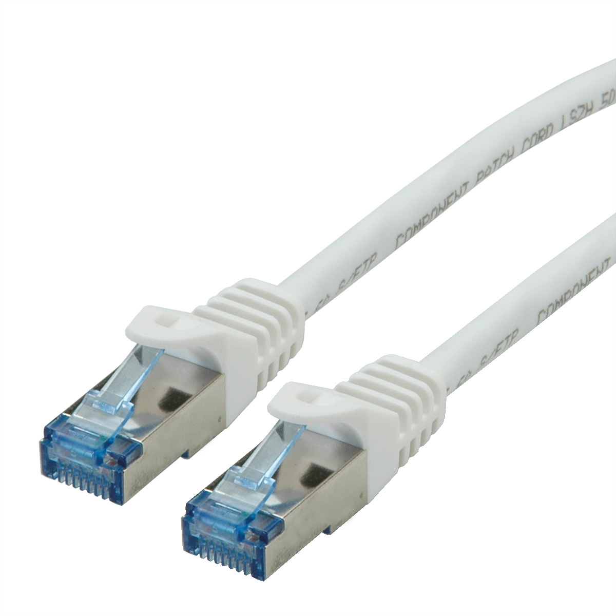 ROLINE Patchkabel, CAT.6a S/FTP 21.15.2869 White, halogenfrei, CL 20m