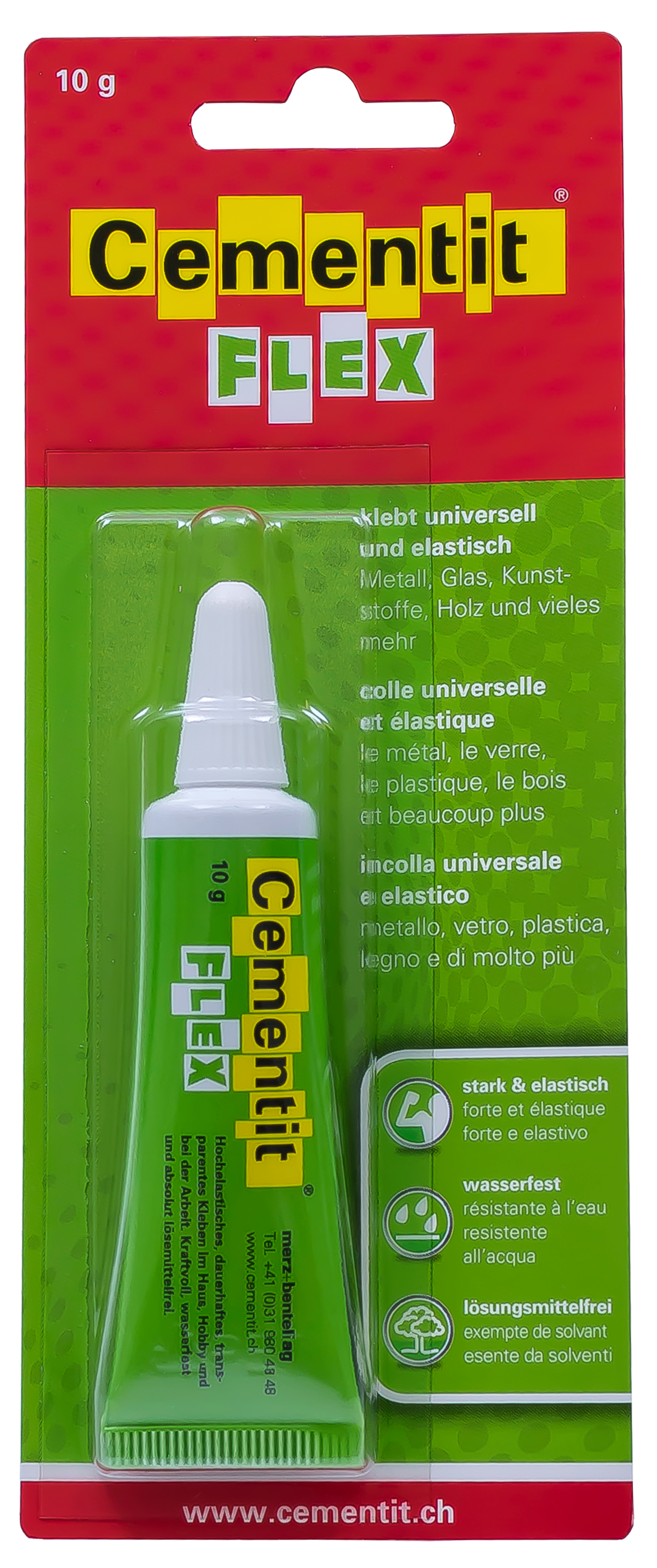 CEMENTIT Universal Kleber Flex Blister 235005-010TR TRA 10g