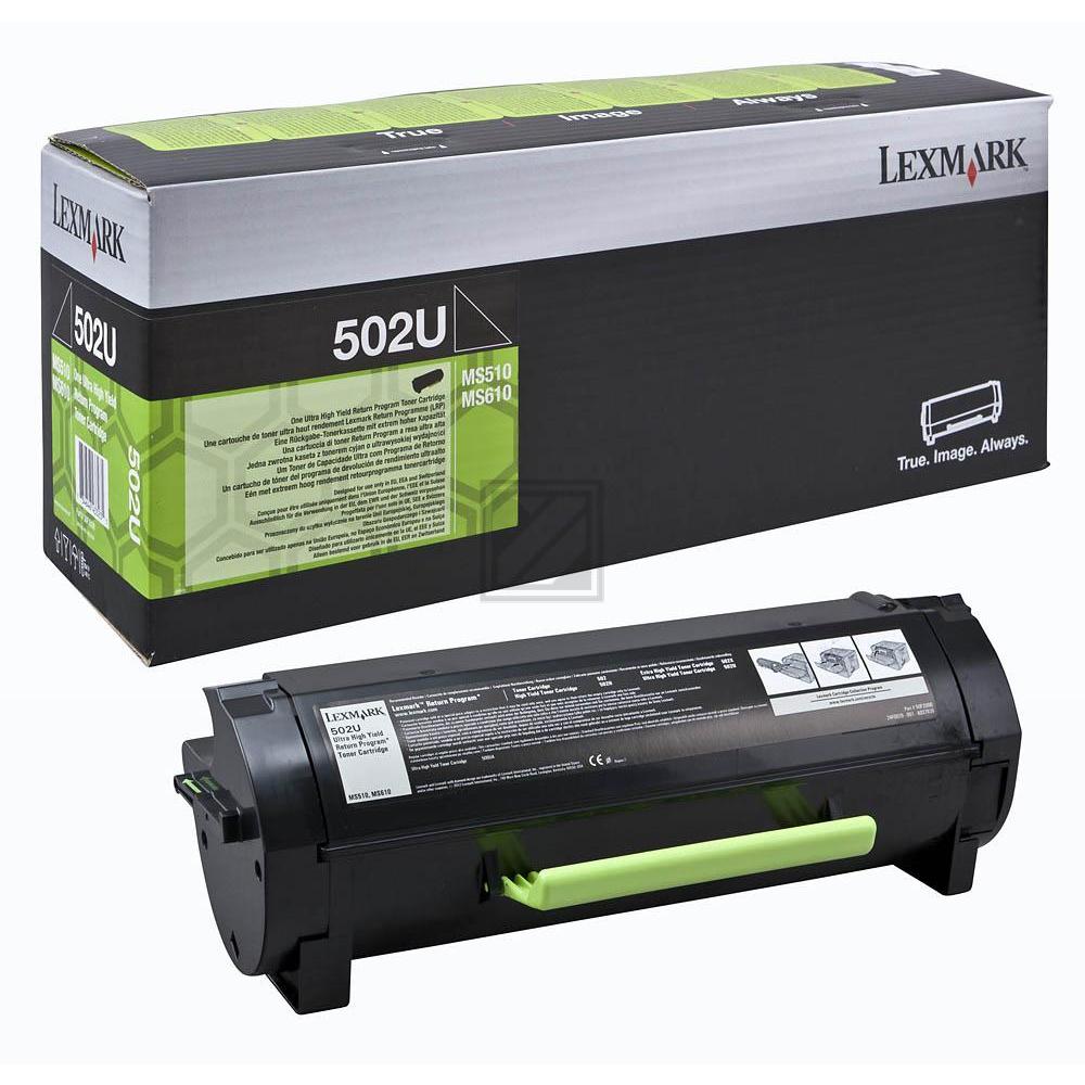 LEXMARK Toner-Modul return EHY schwarz 50F2U00 MS510/610 20'000 Seiten