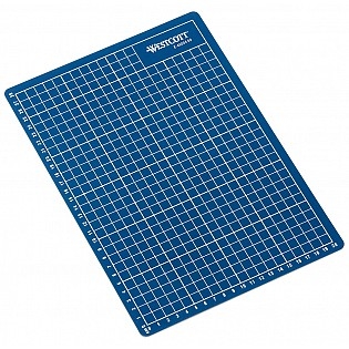 WESTCOTT Schneidematte A4 E-4600400 blau 300x220x3mm