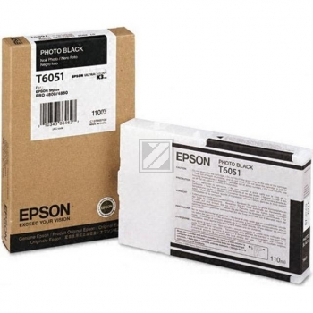 EPSON Tintenpatrone photo black T605100 Stylus Pro 4880 110ml