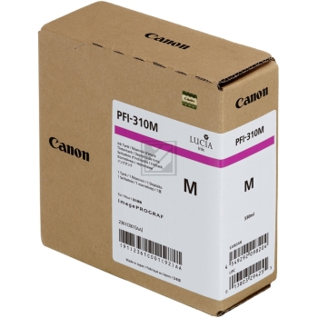 CANON Tintenpatrone magenta PFI1300M iPF PRO-2000/PRO-6000S 330ml