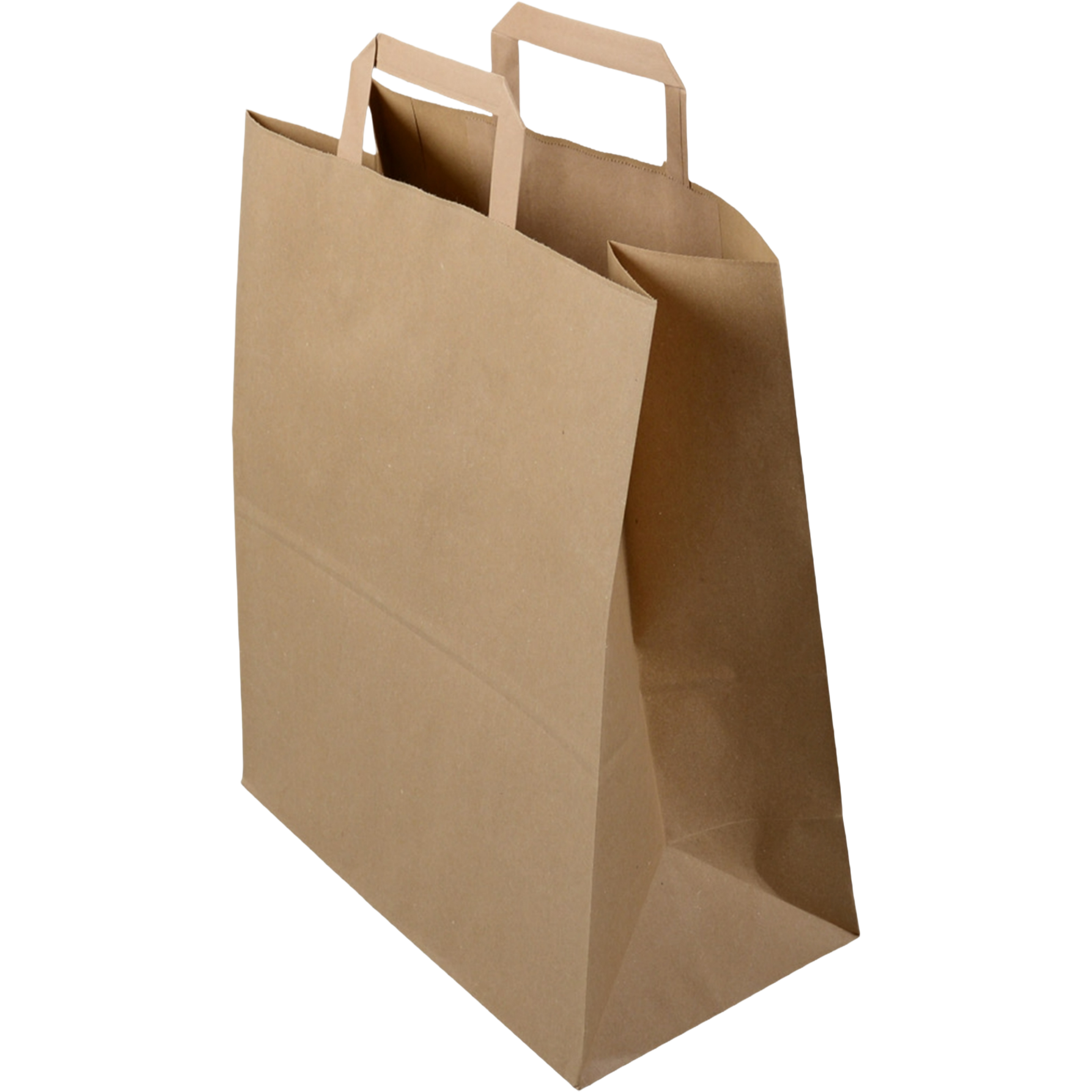 ELCO Tragetasche 32x17x38cm 7010104.25 mit Henkel, braun 50 Stück