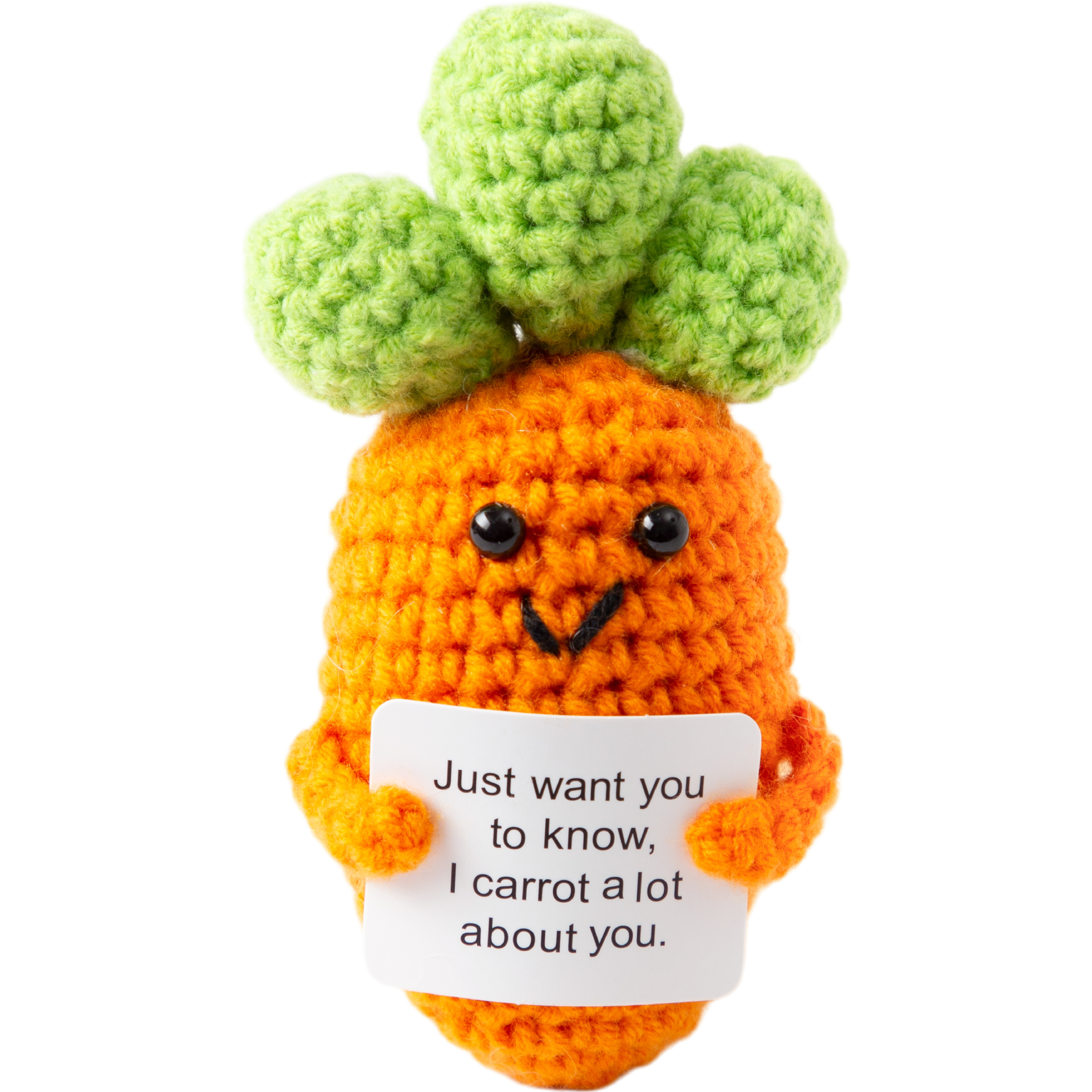 I AM CREATIVE Positive Carrot 11cm 1000-1460 orange