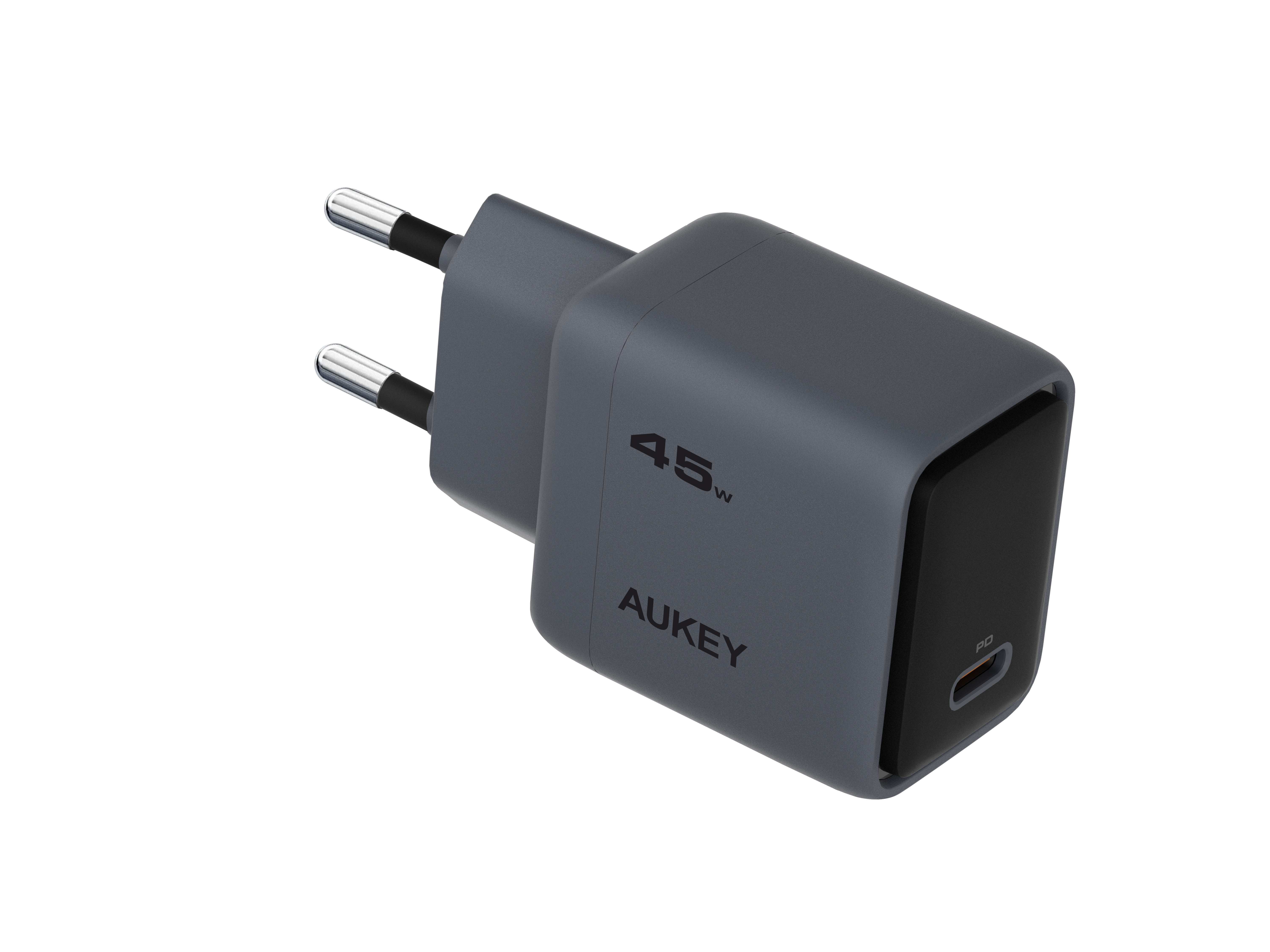 AUKEY Comet 45W GaN PD PA-C2 1-Port, Wall Charger Grey