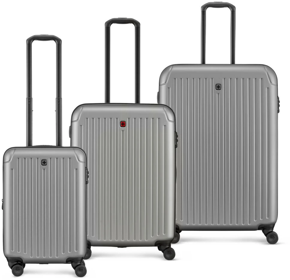 WENGER Flyn Hardside 3pc Set 611388 Silver