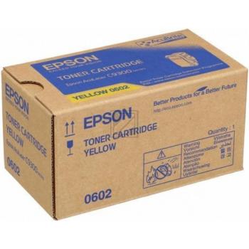 EPSON Toner-Modul yellow S050602 AcuLaser C9300N 7500 Seiten