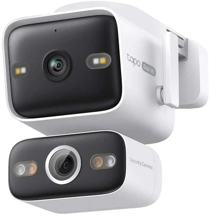 TP-LINK Outdoor DualLens Security Cam Tapo C575D 4K, Pan/Tilt