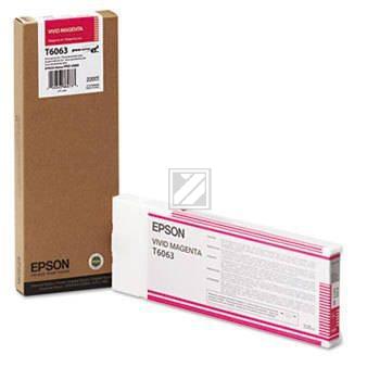 EPSON Tintenpatrone vivid magenta T606300 Stylus Pro 4880 220ml