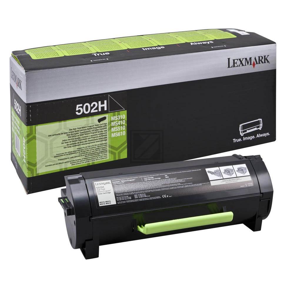 LEXMARK Toner-Modul return HY schwarz 50F2H00 MS310/610 5000 Seiten