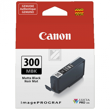 CANON Tintenpatrone matte schwarz PFI-300MBK iPF PRO-300 14.4ml