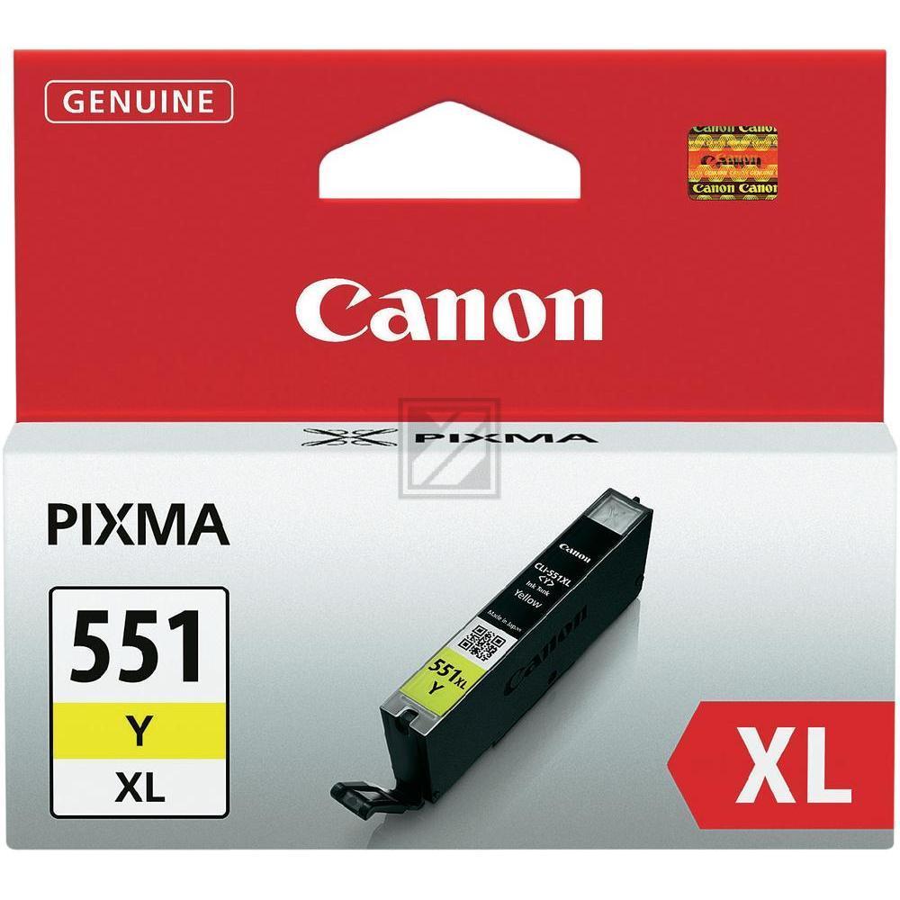 CANON Tintenpatrone XL yellow CLI-551XLY PIXMA MG5450 11ml