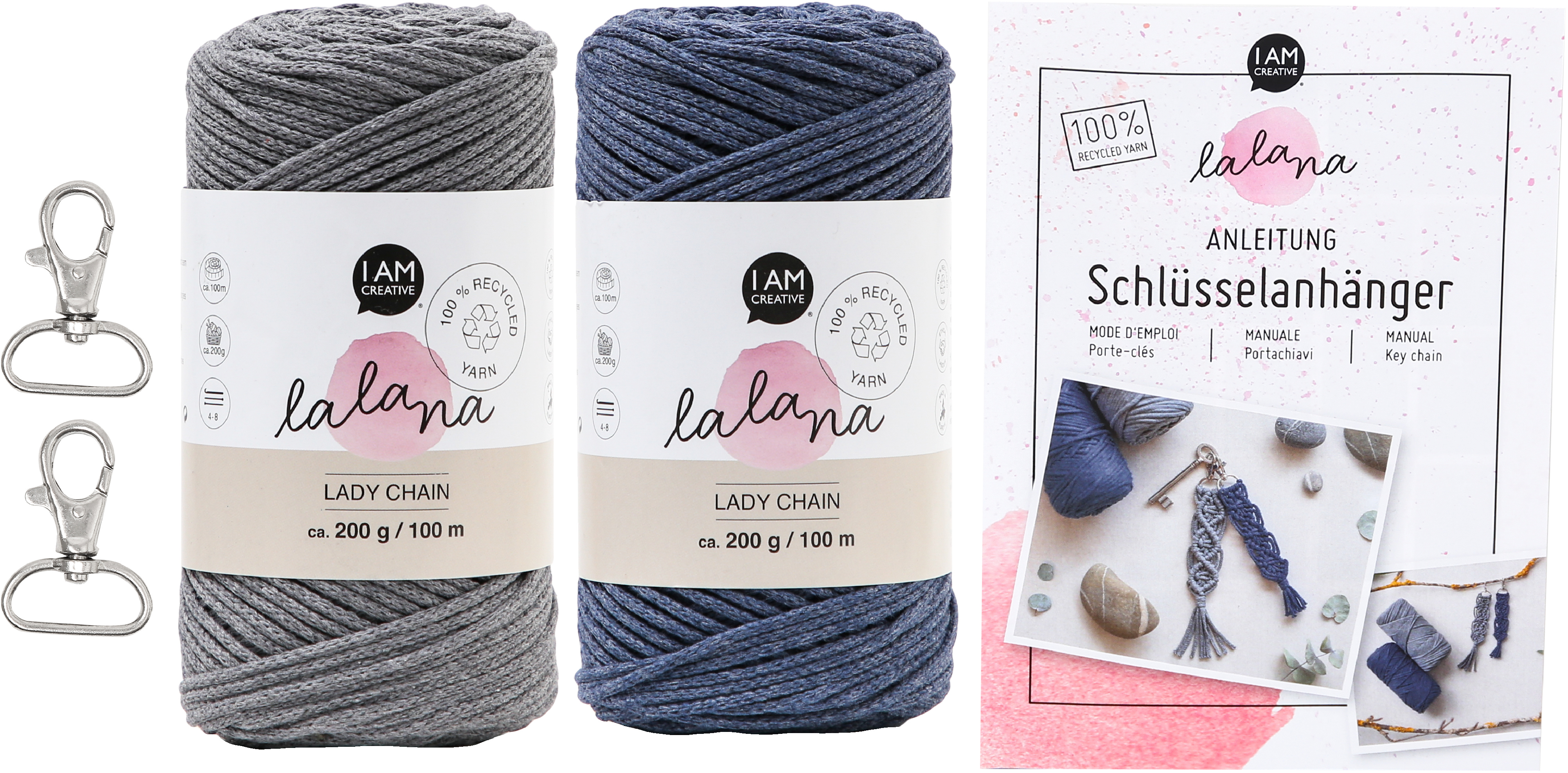 I AM CREATIVE Set Schlüsselanhänger 6220