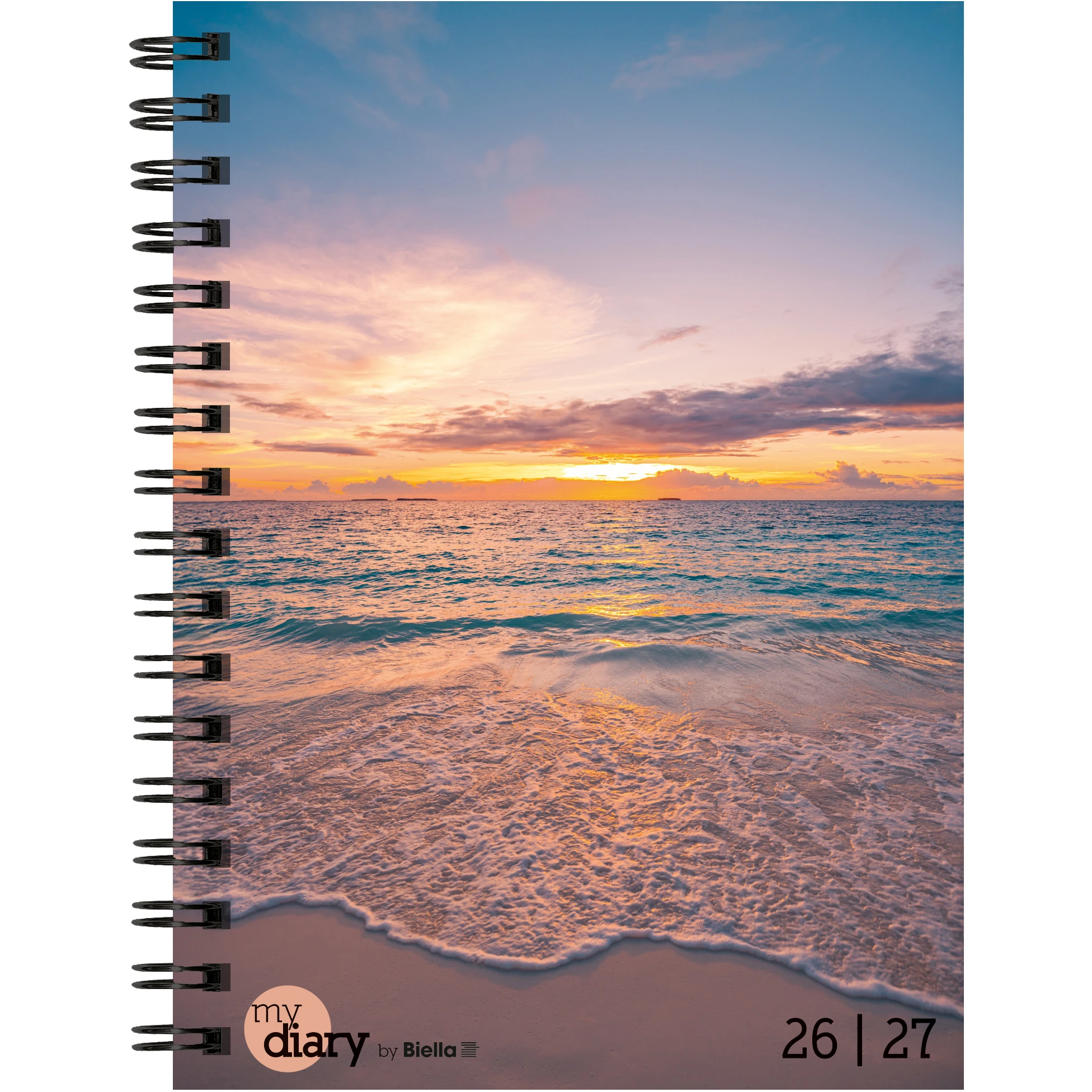 BIELLA Schüleragenda Sunset 26/27 806517830027U 1W/2S 12x16.5cm