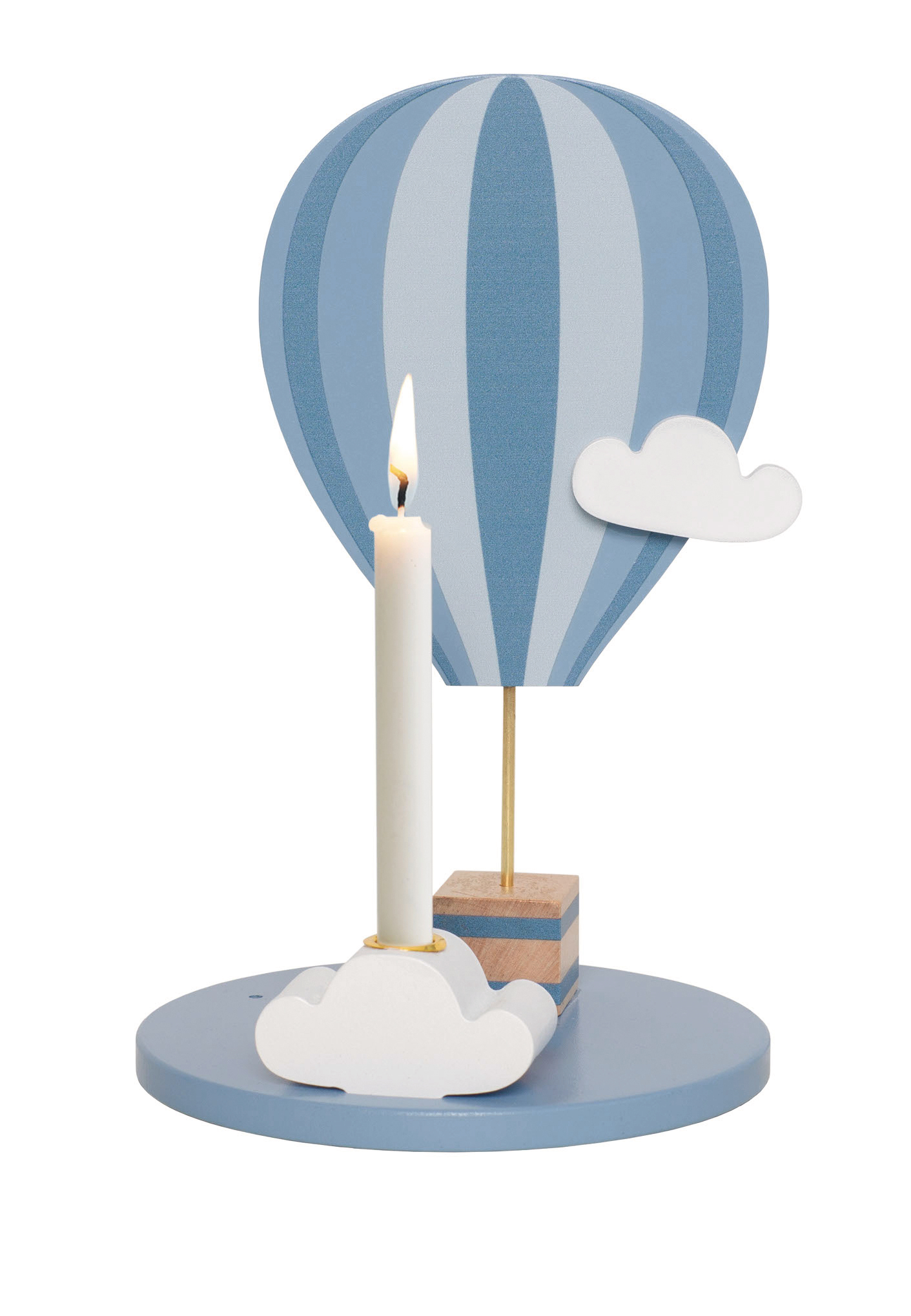 JABADABADO Geburtstagsdekoration 15x15cm T324 Luftballon blau