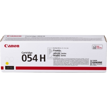 CANON Toner-Modul 054H yellow CRG 054 YH LBP621/MF641 2300 Seiten