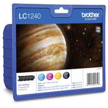 BROTHER Valuepack Tinte CMYBK LC-1240VALBP MFC-J6510DW 600 Seiten