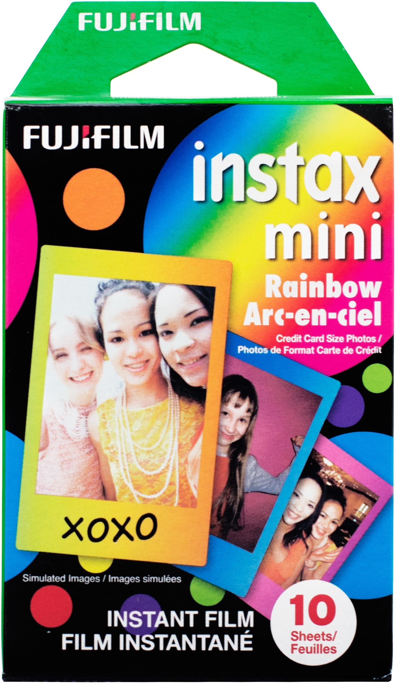 FUJI Rainbow 51162486 Instax Mini 10 Blatt FUJI Rainbow 51162486 Instax Mini 10 Blatt