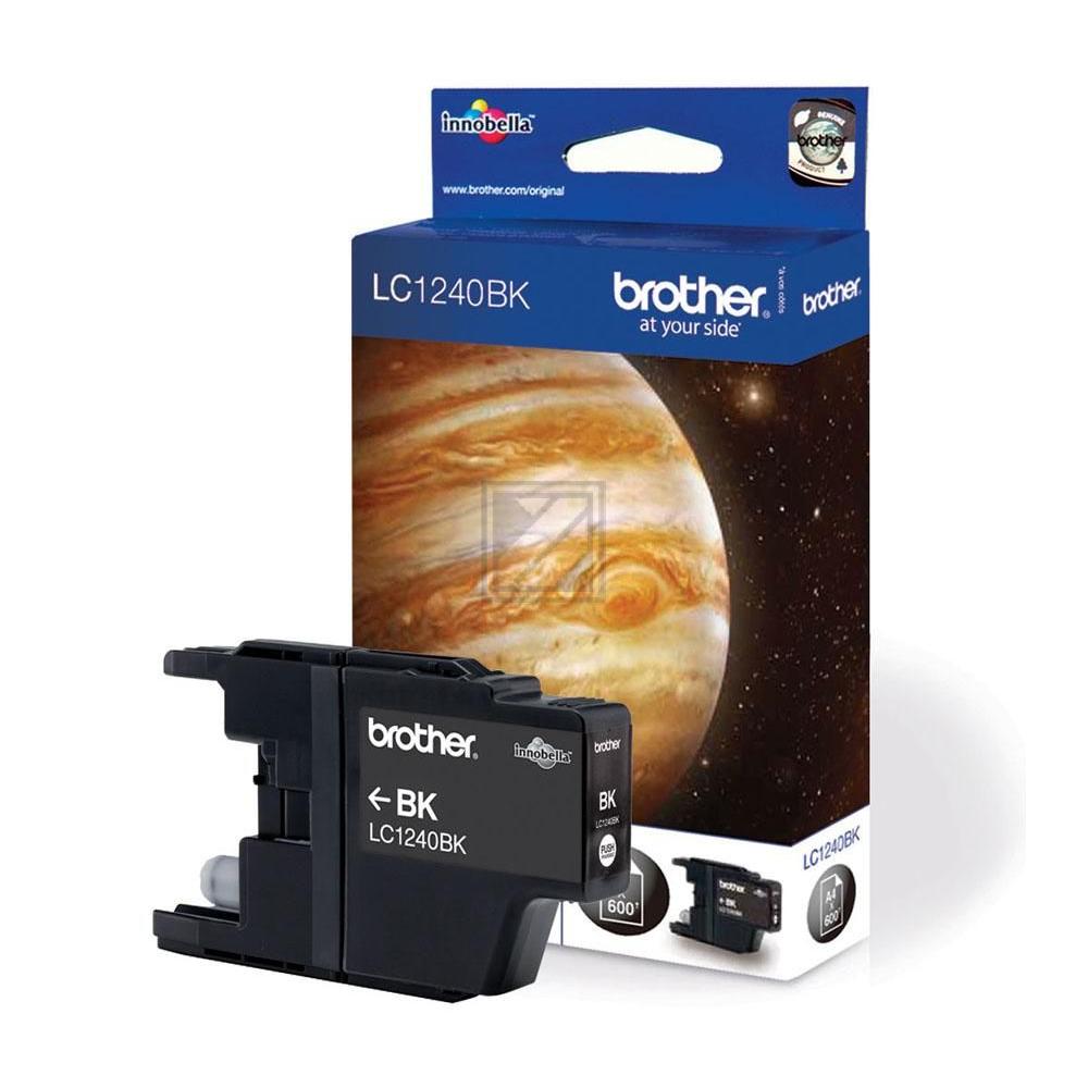 BROTHER Tintenpatrone schwarz LC-1240BK MFC-J6510DW 600 Seiten