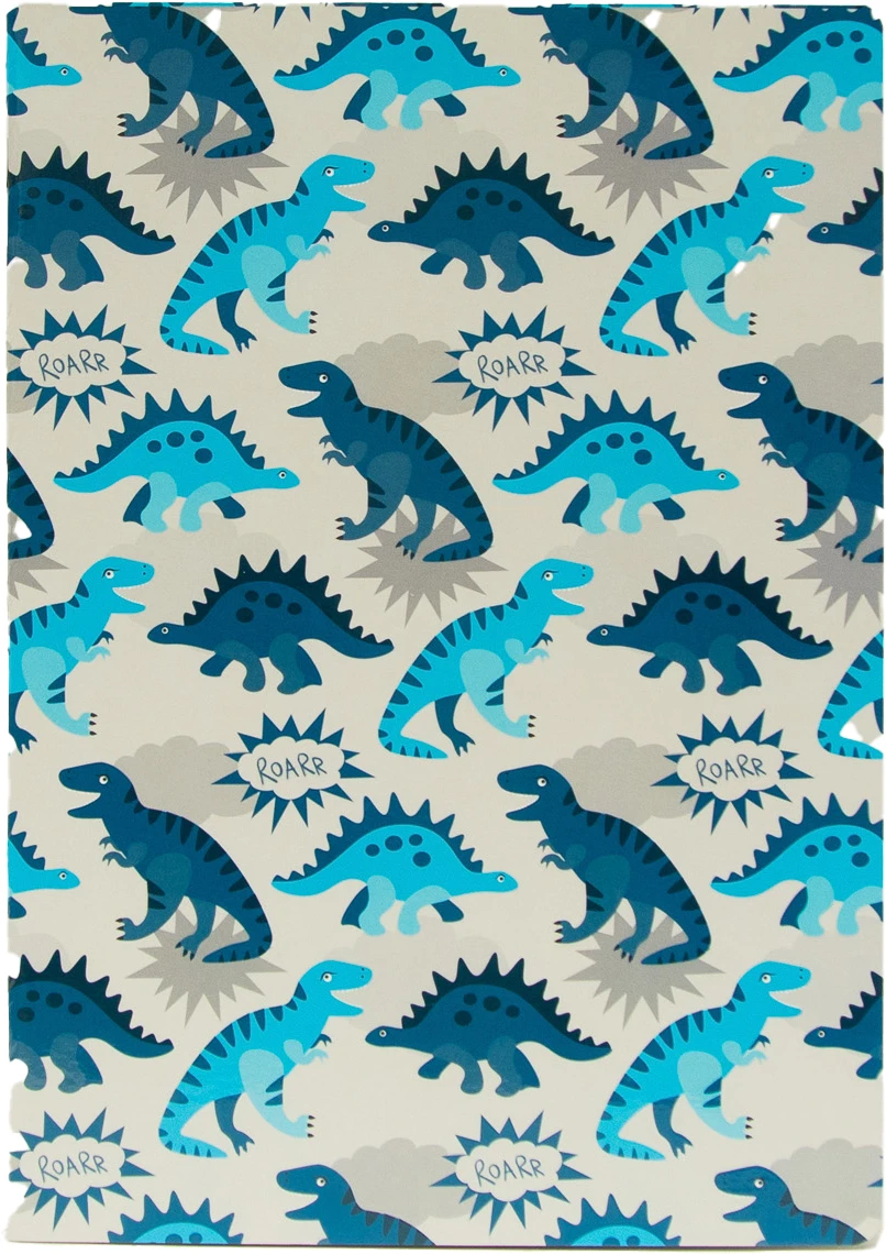 ANCOR Notizheft A4 128970 B'Log Dino, kariert 48 Blatt