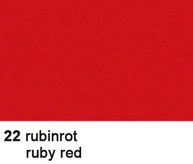 BÜROLINE Fotokarton 50x70cm 3882222 300g, rubinrot