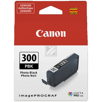 CANON Tintenpatrone photo schwarz PFI-300PBK iPF PRO-300 14.4ml