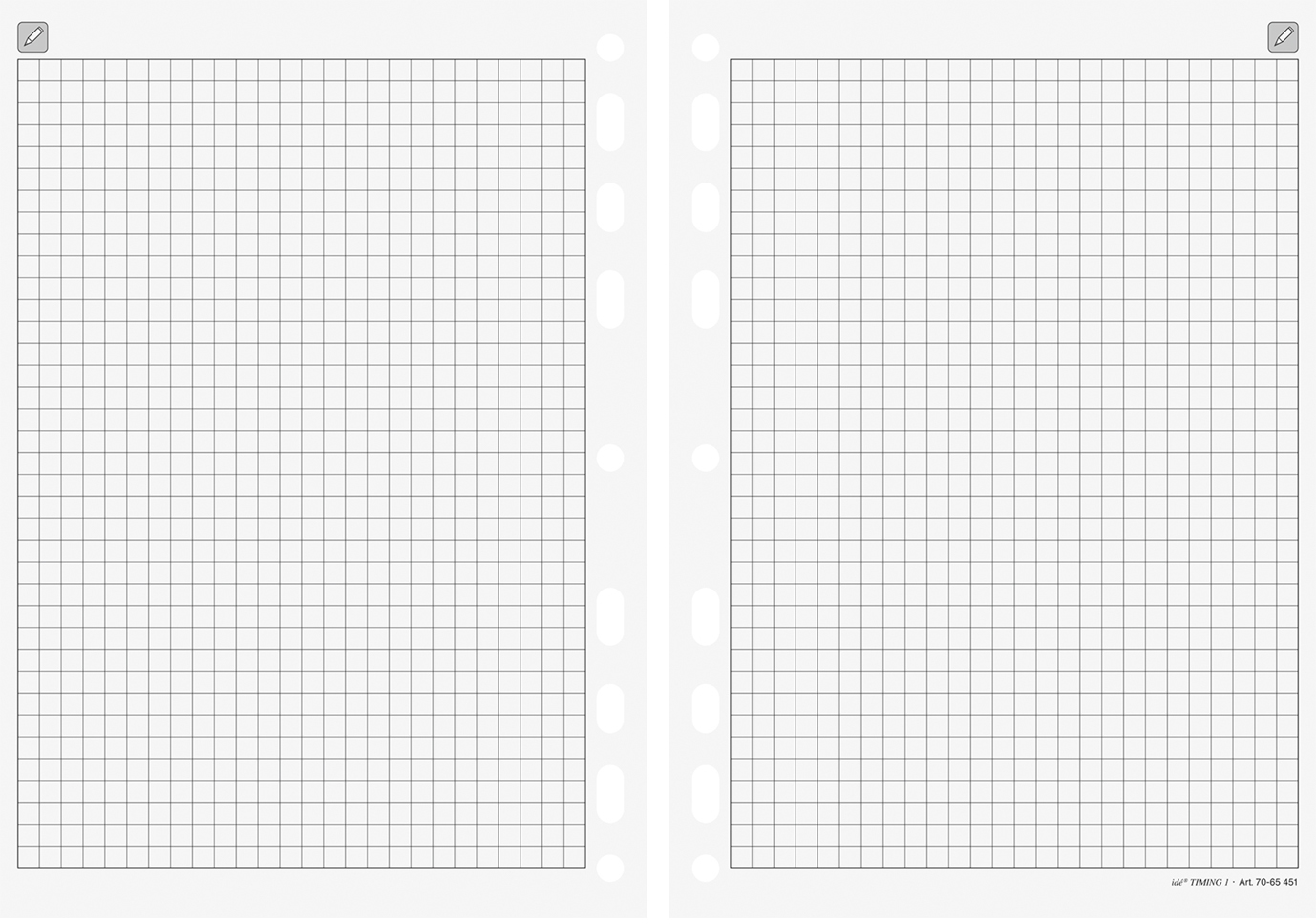 RIDOIDE Timing 3 Notizen kariert 7067451.26 32 Blatt 7.6x12.7cm