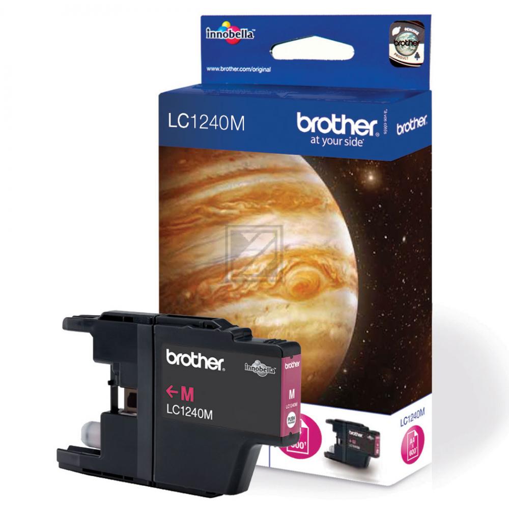BROTHER Tintenpatrone magenta LC-1240M MFC-J6510DW 600 Seiten