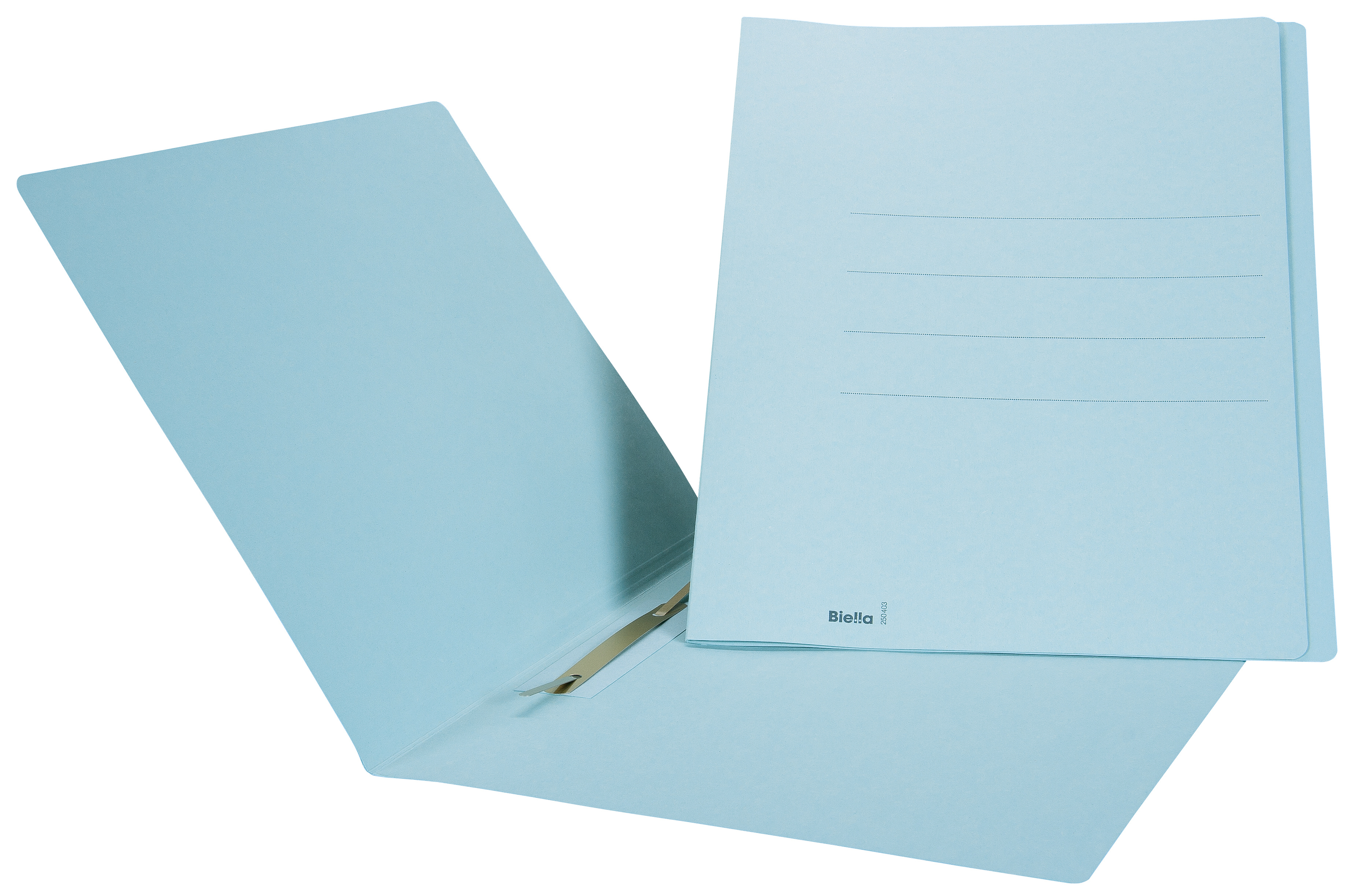BIELLA Einlagemappe m. Heftzunge A4 25040305U blau 240g/m2 50 Stück