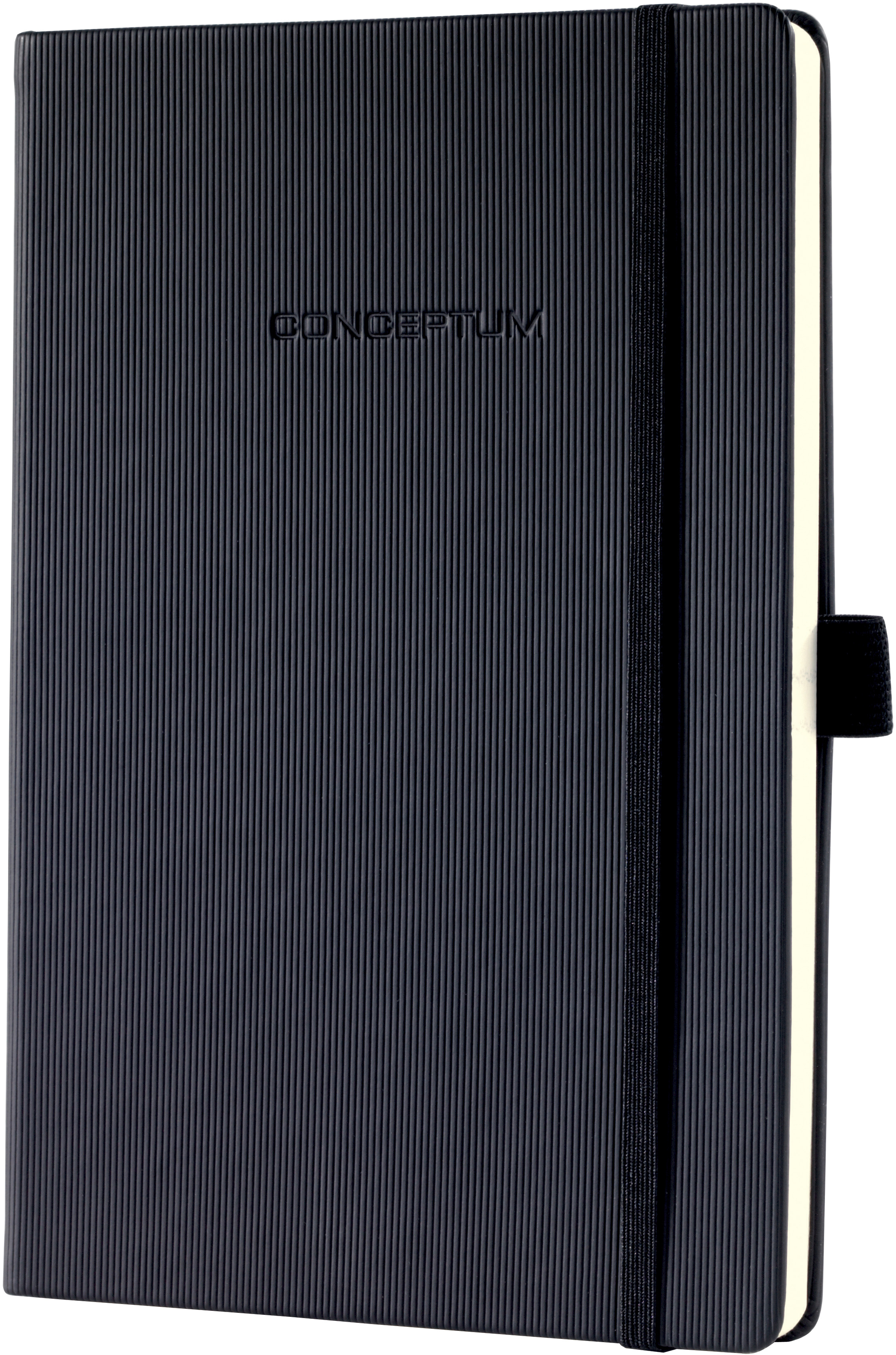 CONCEPTUM Notizbuch A5 CO109 schwarz, dots 97 Blatt