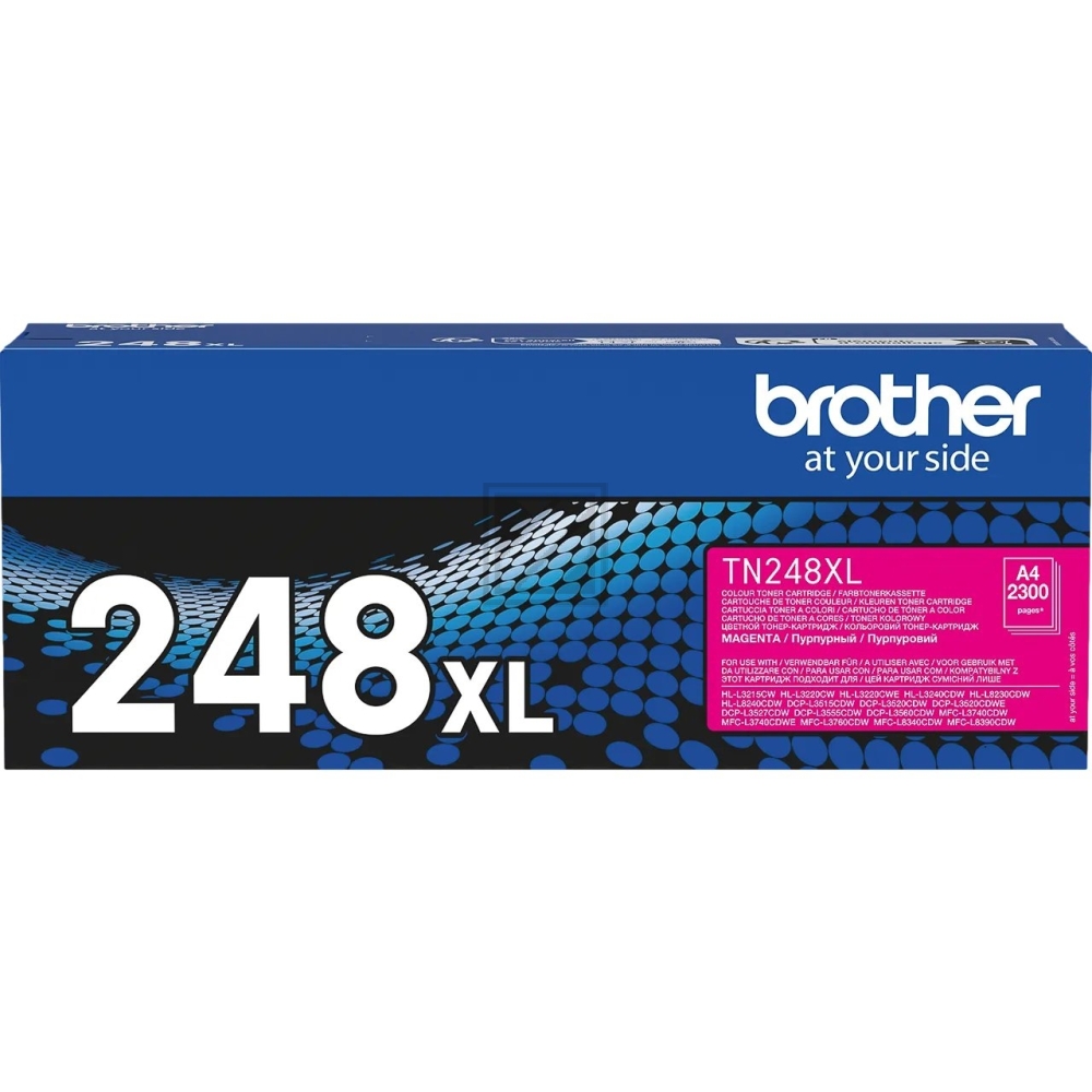 BROTHER Toner HY magenta TN-248XLM HL-L8240CDW 2300 Seiten