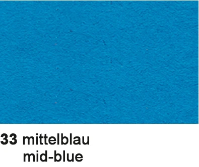 BÜROLINE Tonzeichenpapier 50x70cm 2232233 130g, mittelblau