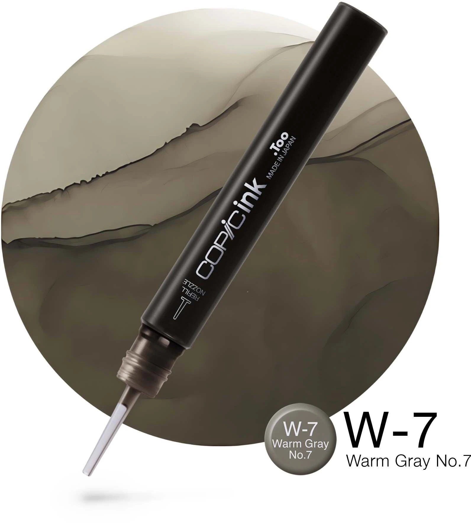 COPIC Ink Refill 2107610 W-7 - Warm Grey No.7