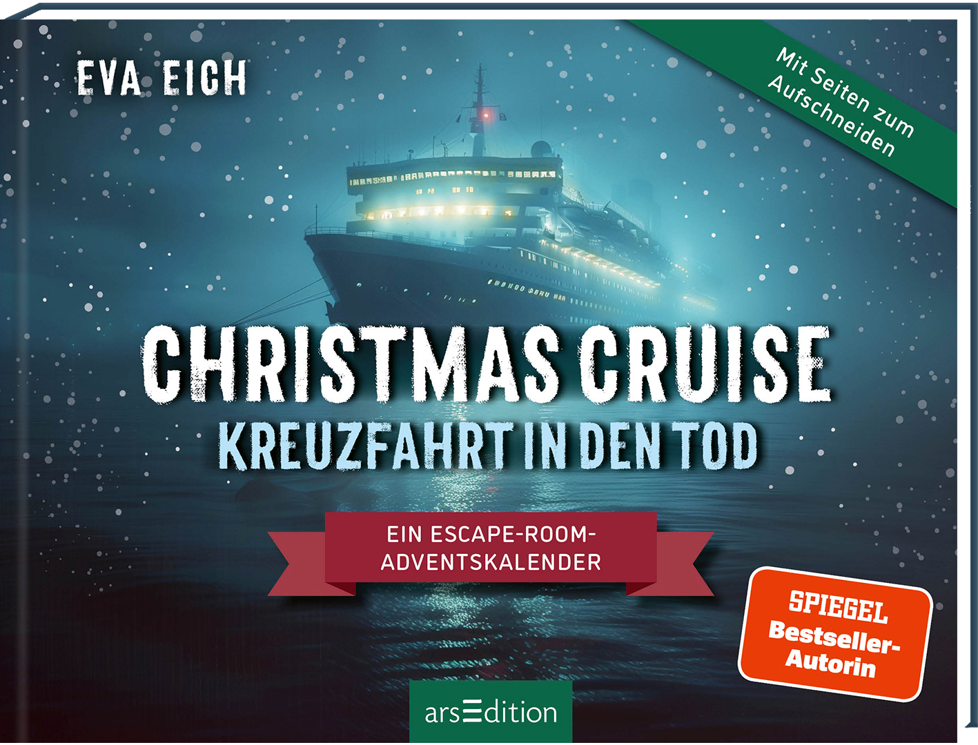 ARS EDITION Adventskalender 15x20cm 136198 Escape Room
