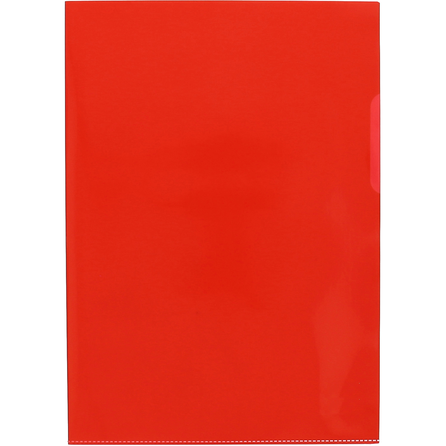 NOVOOO Pro Sichtmappen 120 my A4 400208237 rot, genarbt 100 Stück