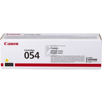 CANON Toner-Modul 054 yellow CRG 054 Y LBP621/MF641 1200 Seiten