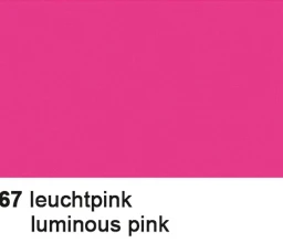 BÜROLINE Plakatkarton 48x68cm 1002567 380g, leuchtpink