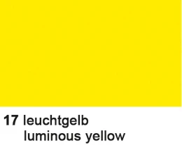 BÜROLINE Plakatkarton 48x68cm 1002517 380g, leuchtgelb