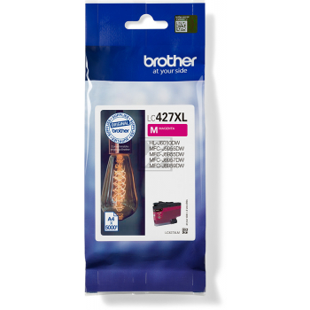 BROTHER Tintenpatrone HY magenta LC-427XLM MFC-J5955 5000 Seiten
