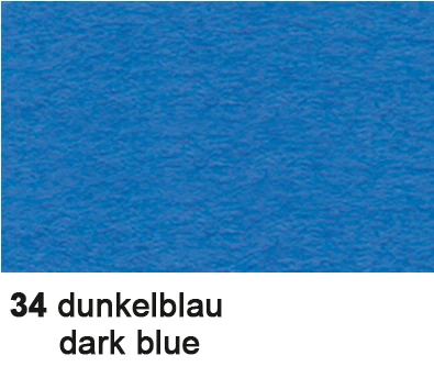 BÜROLINE Tonzeichenpapier 50x70cm 2232234 130g, dunkelblau