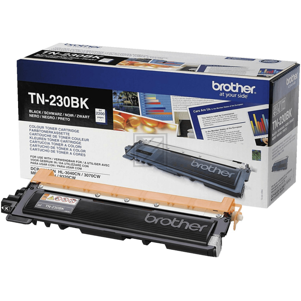 BROTHER Toner schwarz TN-230BK HL-3040/3070 2200 Seiten BROTHER Toner schwarz TN-230BK HL-3040/3070 2200 Seiten