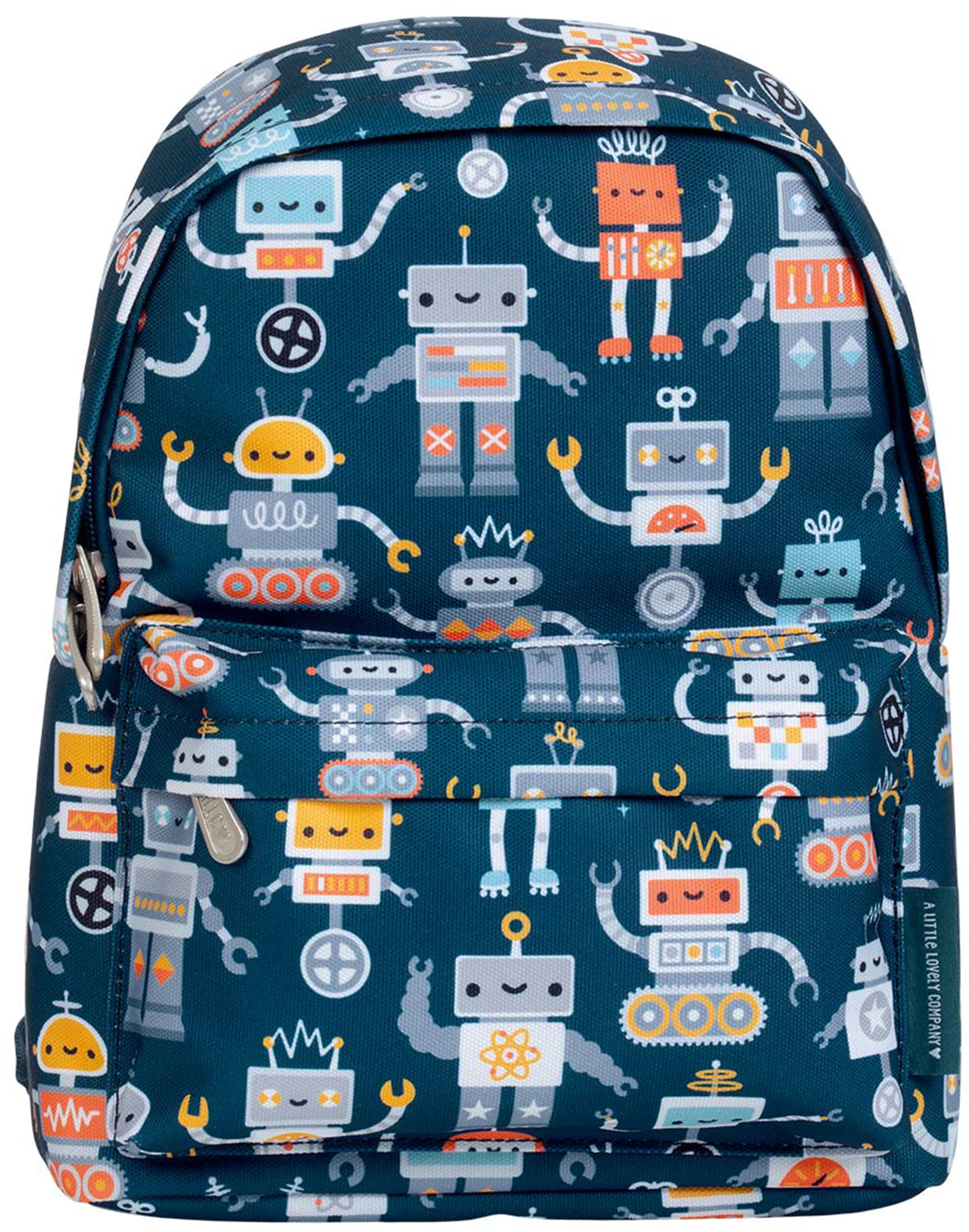 ALLC Kleiner Rucksack Robots BPROBU94 23.5x30x10cm