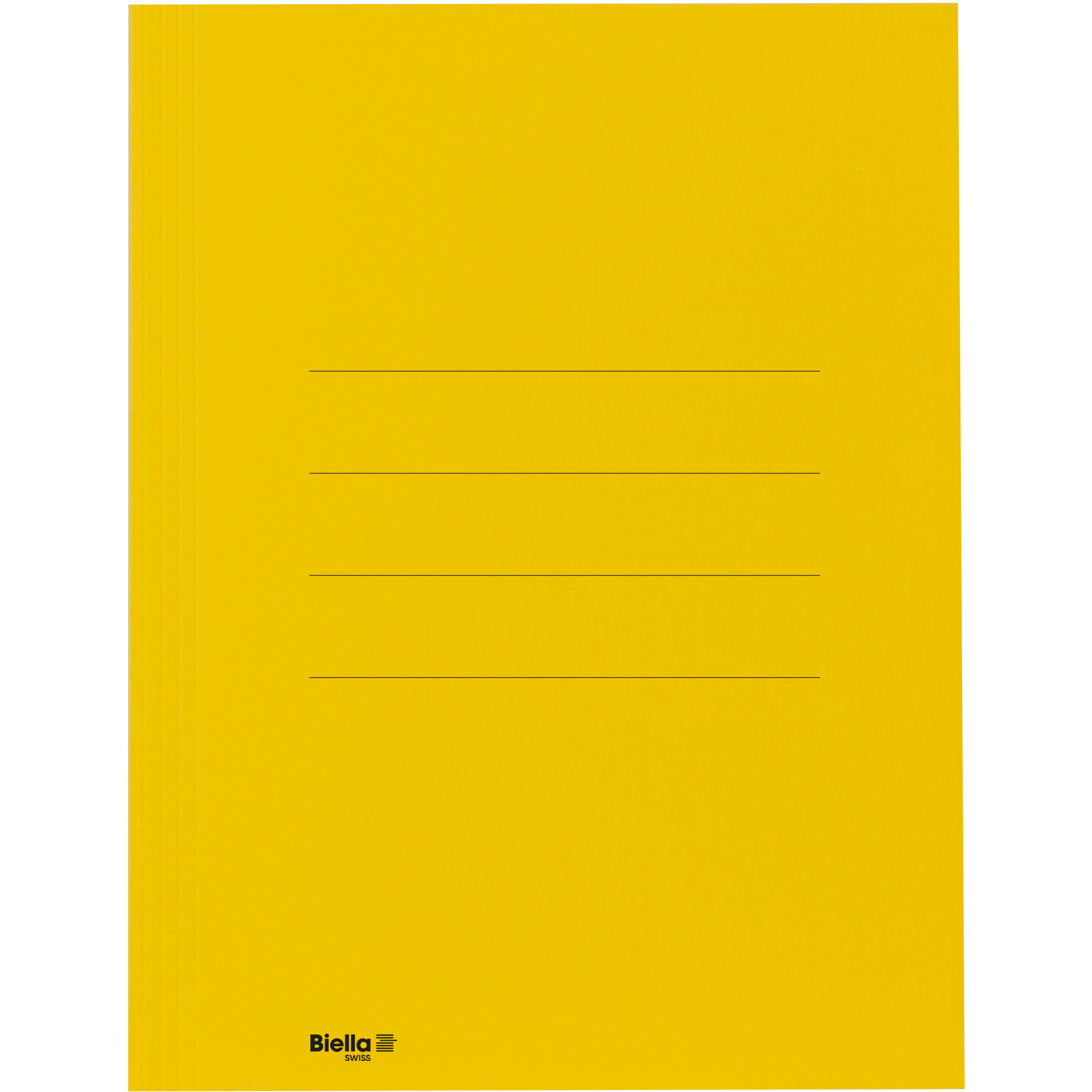 BIELLA Aktensammler Recycolor 17243020U 3 Klappen, gelb