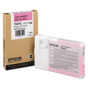 EPSON Tintenpatrone light magenta T605C00 Stylus Pro 4800 110ml