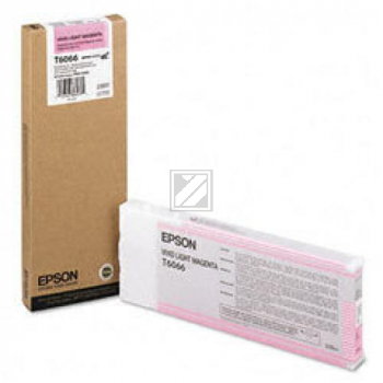 EPSON Tintenpatrone vivid light mag. T606600 Stylus Pro 4880 220ml