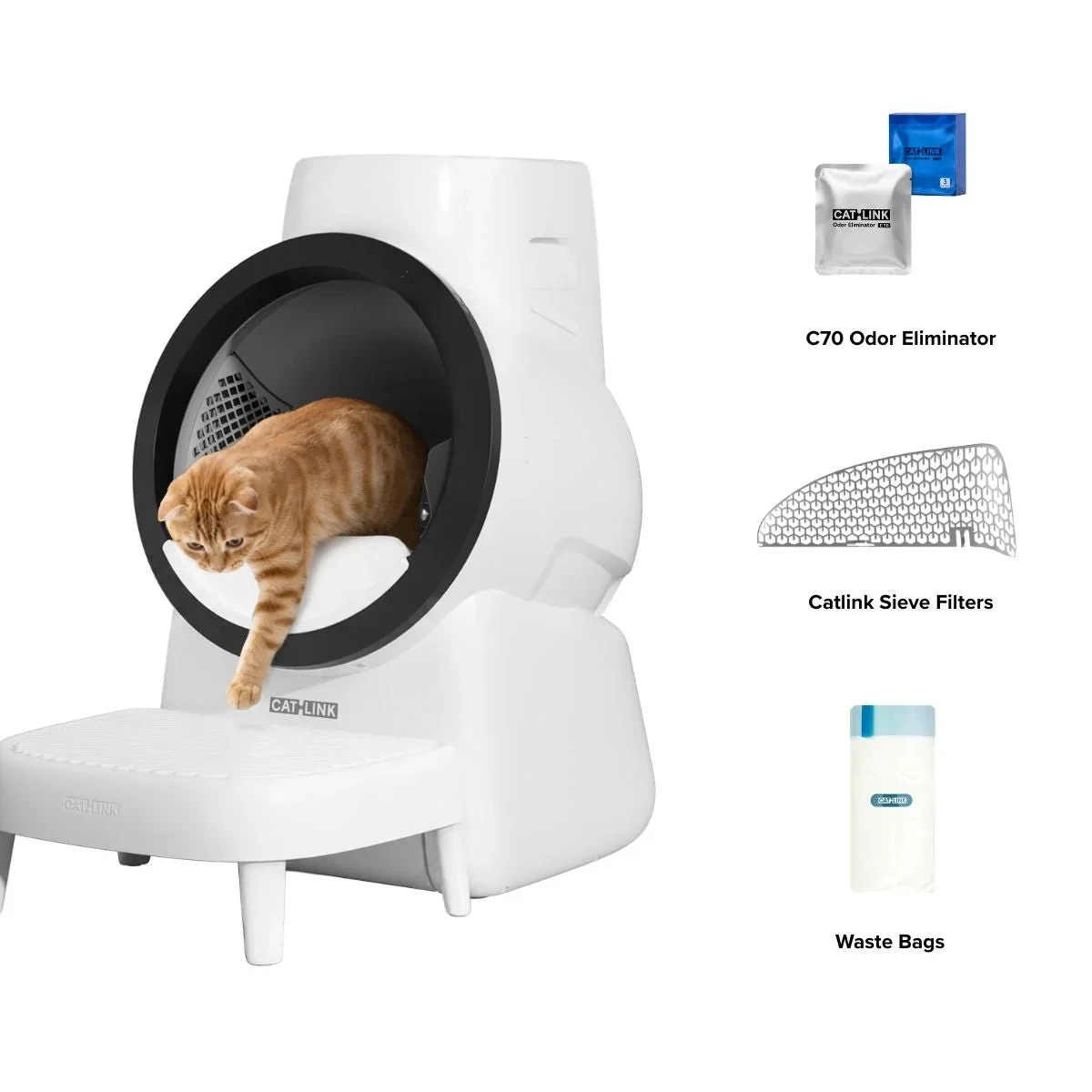 CATLINK Scoop Robot Litter Box CATLINK-C07-SET Set