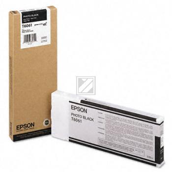 EPSON Tintenpatrone photo black T606100 Stylus Pro 4880 220ml